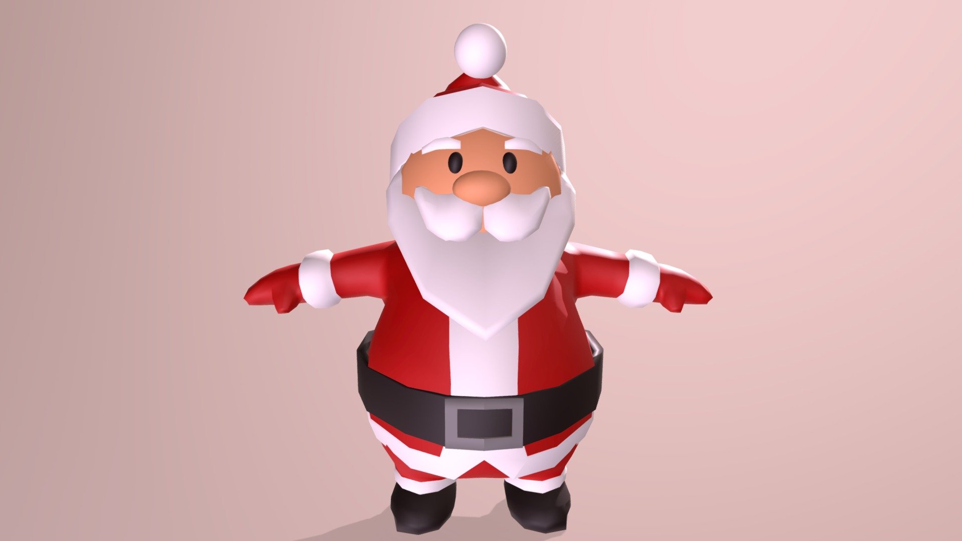 This is a Santa3D model . This is a low poly model. It is made in Autodesk Maya 2018 and texturized , iluminated and rendered in Arnold 2018. 

This model can be used for any type of work as: low poly or high poly project, videogame, render, video, animation, film…This is perfect to use it as decoration in a Christmas Scene or for a CHristmas postcard image with other christmas decoration that you could see in my profile too…

This contains a .fbx , .and all the textures.

I hope you like it, if you have any doubt or any question about it contact me without any problem! I will help you as soon as possible, if you like it I will aprecciate if you could give your personal review! Thanks - Santa - Buy Royalty Free 3D model by Ainaritxu14 3d model