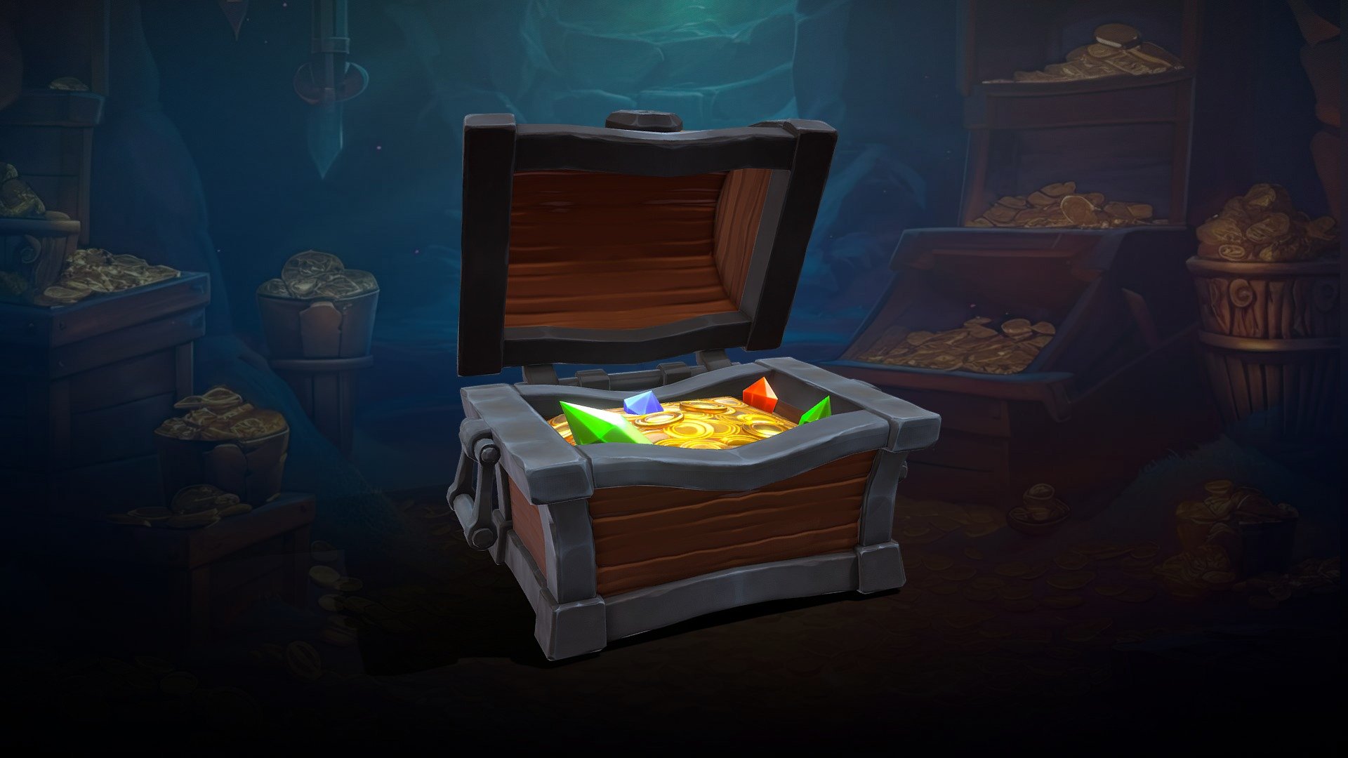 Stylized Prop for a project.

Software used: Zbrush, Autodesk Maya, Autodesk 3ds Max, Substance Painter - Stylized Fantasy Treasure Chest - 3D model by N-hance Studio (@Malice6731) 3d model