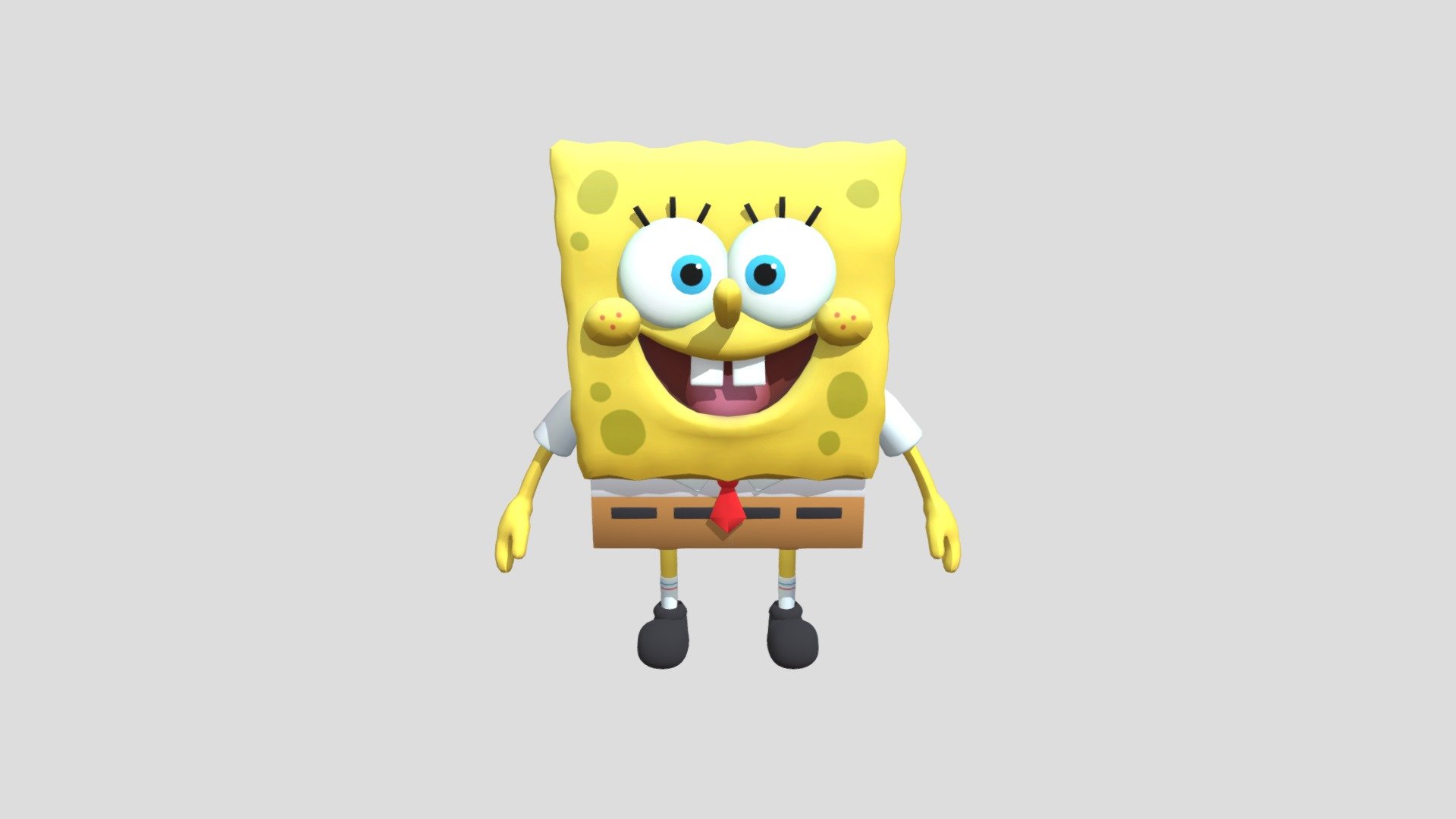 spongebob - Download Free 3D model by kyle.river.withem 3d model