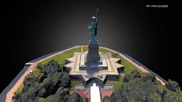 Statue of Liberty photoscan, photogrammetry