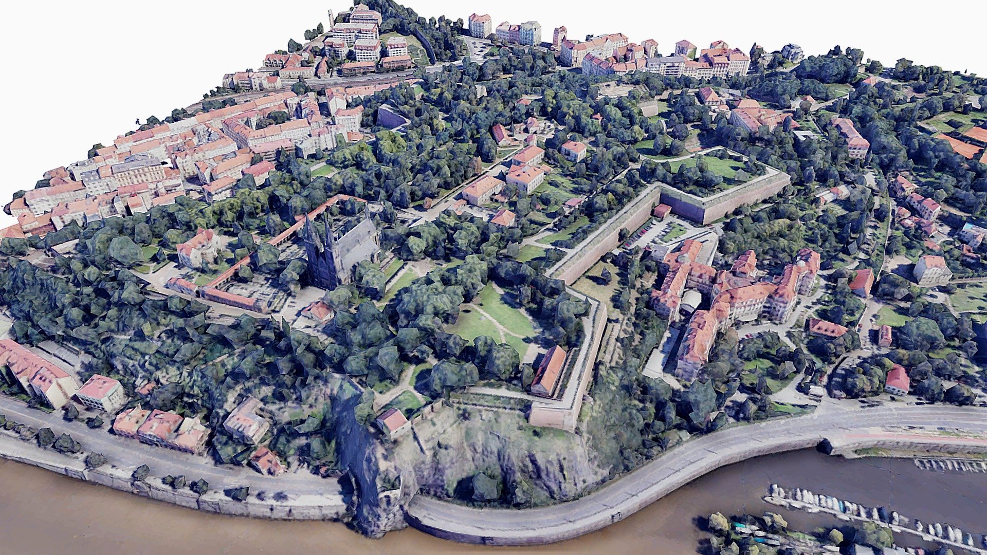 Vyšehrad (Czech for &ldquo;upper castle