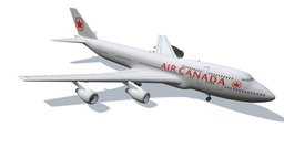 Air Canada Boeing 747 boeing, airplane, flight, airport, canada, aircraft, jet, airbus, 380, a380, air-canada, air