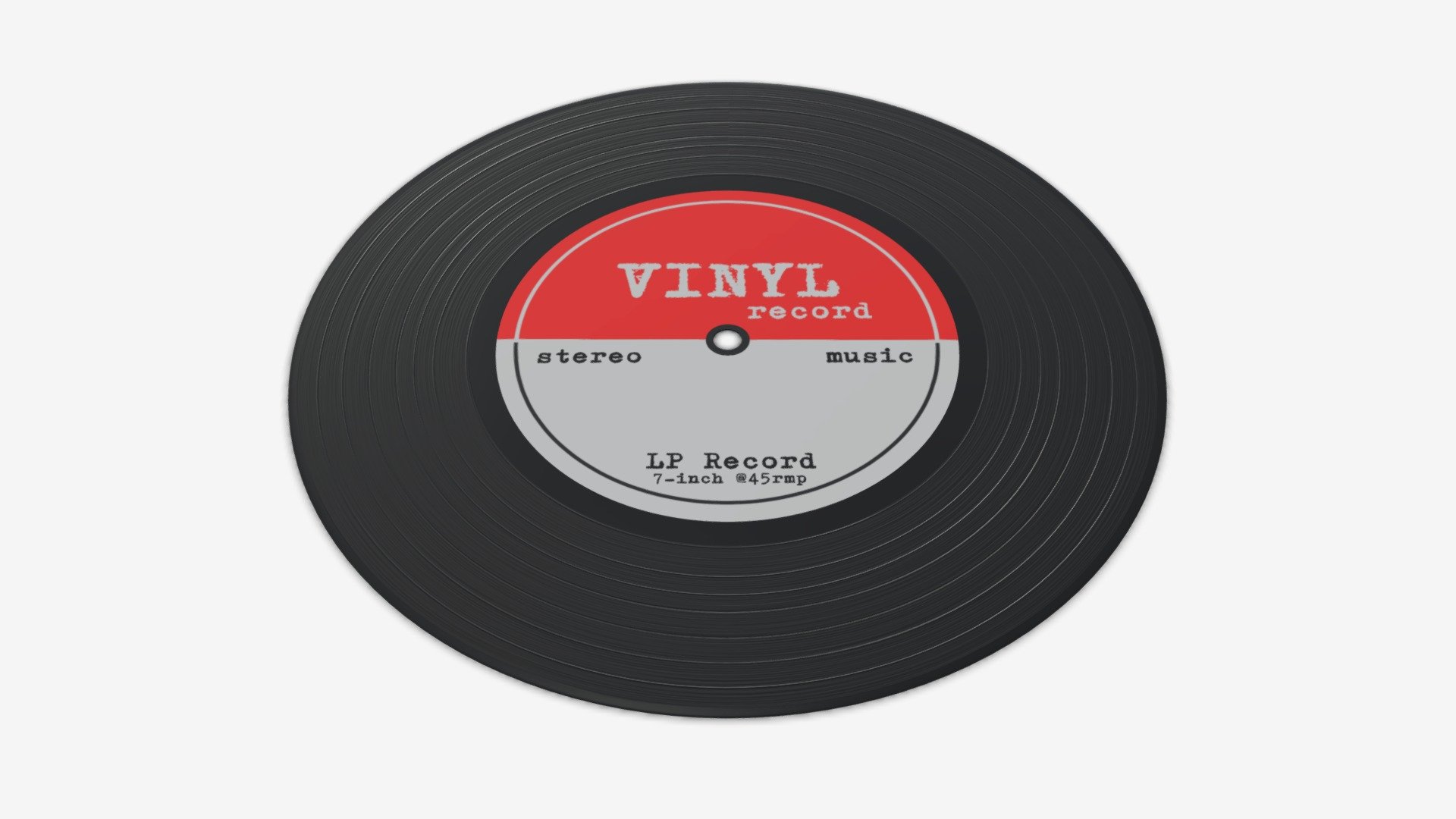 Vinyl record 01 - Buy Royalty Free 3D model by HQ3DMOD (@AivisAstics) 3d model