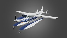 Cessna Caravan caravan, flight, simulator, cessna, 3dmodelling, 3dartist, flightsimulatorx, flightsim, maya, photoshop, 3dmodel