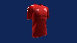 Denmark 2018 shirt, football, soccer, denmark, jersey, worldcup, eriksen, hummel, 2018