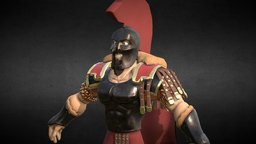 Stylized Roman Centurion armor, soldier, spartan, hoplite, substancepainter, substance, helmet
