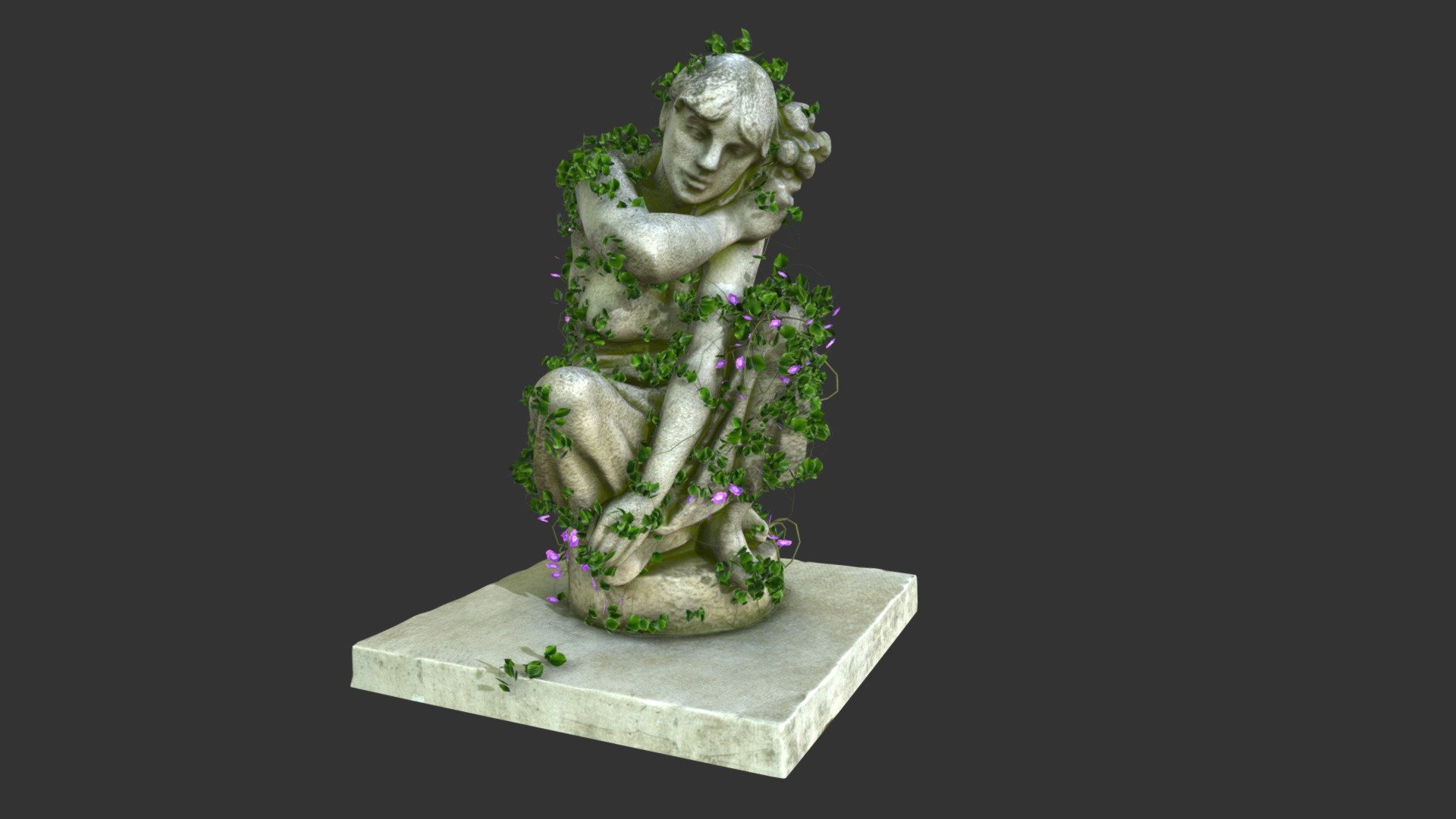 Statue 020 - 3D model by josluat91 3d model