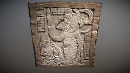 Mayan Lintel 16 mayan, agisoft, photoscan, photogrammetry, archaeology