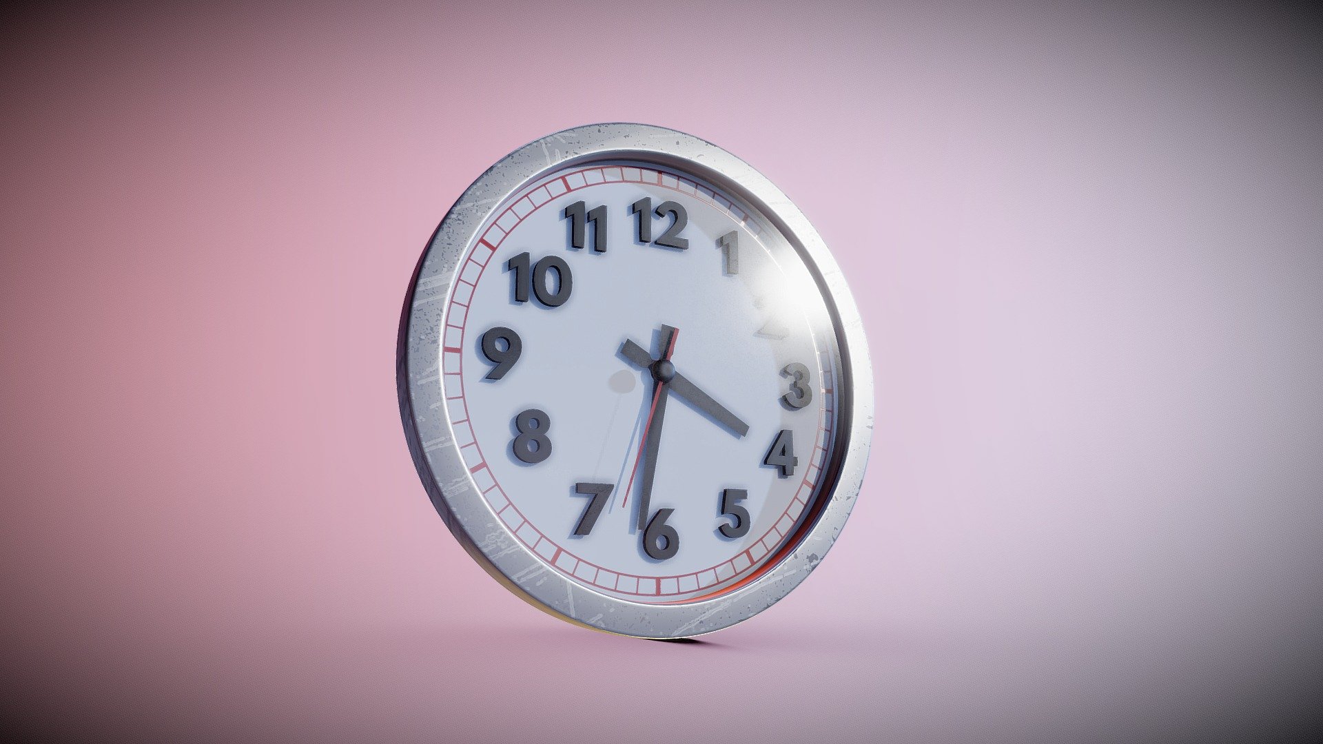 Those who have time do not wait for time 🕒
This model can easily be animated cause the hands are perfectly centered to the clock.

Created with Blender.

IMPORTANT

If you're going to use this model for your own project choose the glTF format because the .blend file it's always uncompleted in my projects, because I always finish to add more stuff and textures (especially normal, rough and spec maps) into the Sketchfab editor 3d model