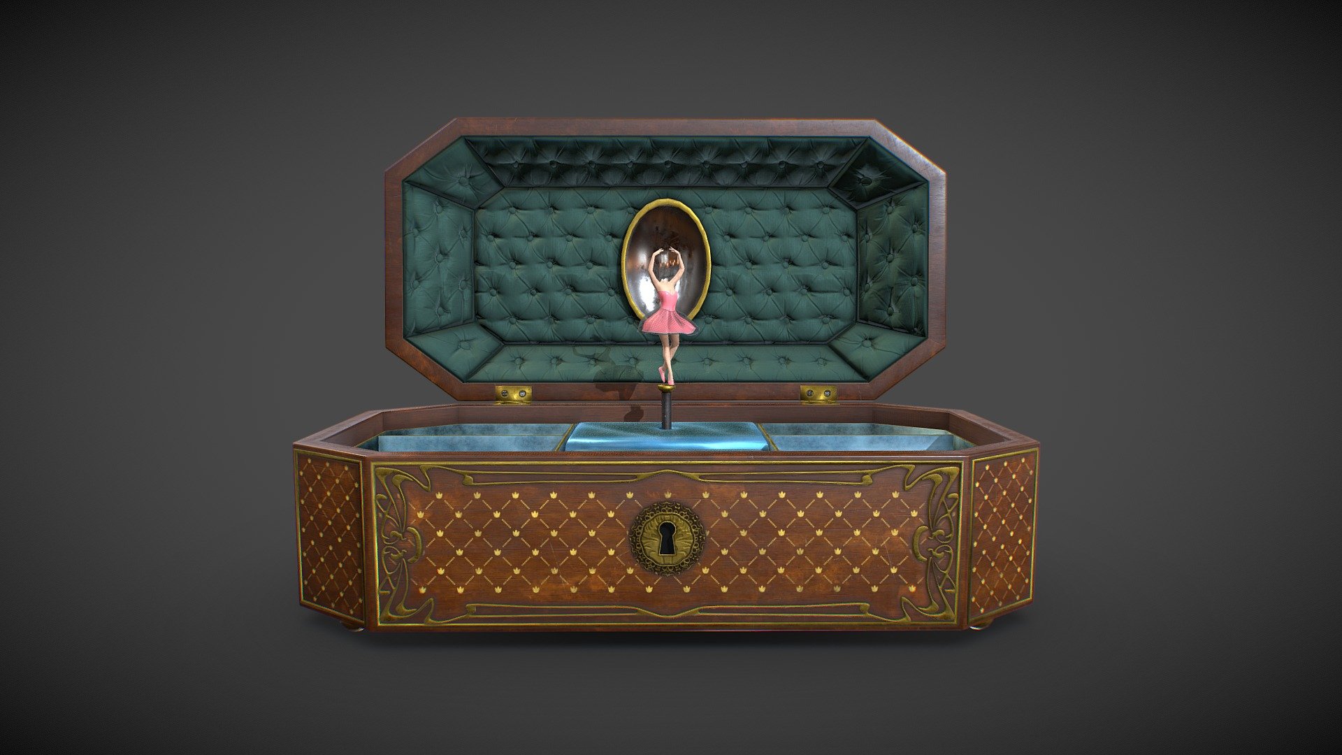 Music Box from TV Series Locke &amp; Key - Music Box - 3D model by MohJeha (@mohjeha_) 3d model