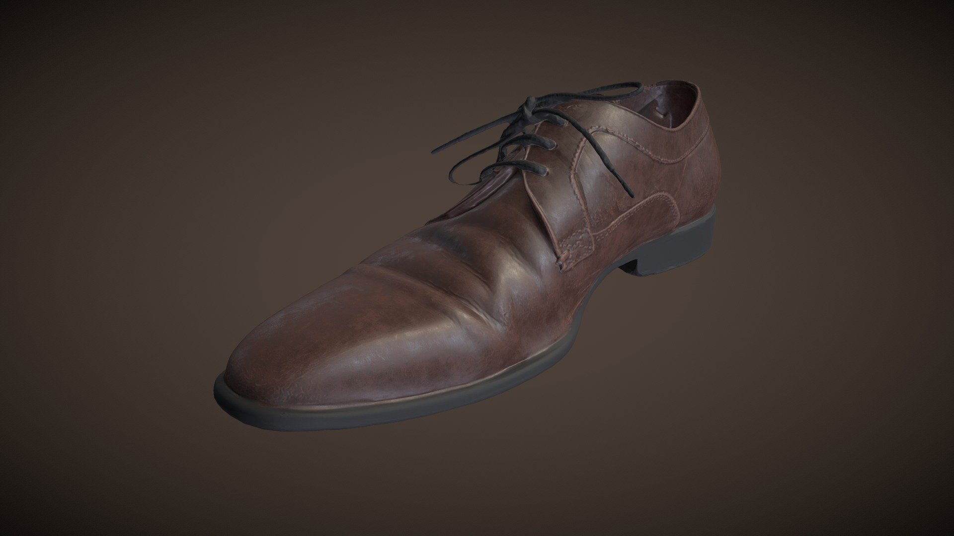 Scanned_Classic_Brown_Shoes/ substance painter PBR - Scanned_Classic_Brown_Shoes - 3D model by 893 3D models (@Jyb.Yakuza) 3d model