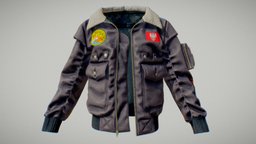 Bomber jacket cloth, jacket, equipment, uniform, wearing, flighter, military, history