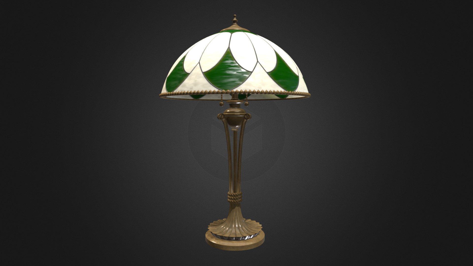 This antique table lamp is an acurate scale representation of an actual victorian peice. It is well suited to stage any scene requiring light fixtures of it’s period. At 295,284 all quad faces, this truly high poly mesh captures every graceful curve and rigid corner. It’s 2K PBR material set preserves detail while maintaining efficient memory usage.

Your purchase includes an OBJ and all PBR maps, a Blend file of the lamp to allow for further material manipulation, as well as a FREE lightbulb Blendfile. All texture files are distributed under a CC0 license.

A low poly version of this model can be found here: https://skfb.ly/6SrNx - Antique Table Lamp 001 (High Poly) - Buy Royalty Free 3D model by Karl Beiler (@ArtOfKarlB) 3d model