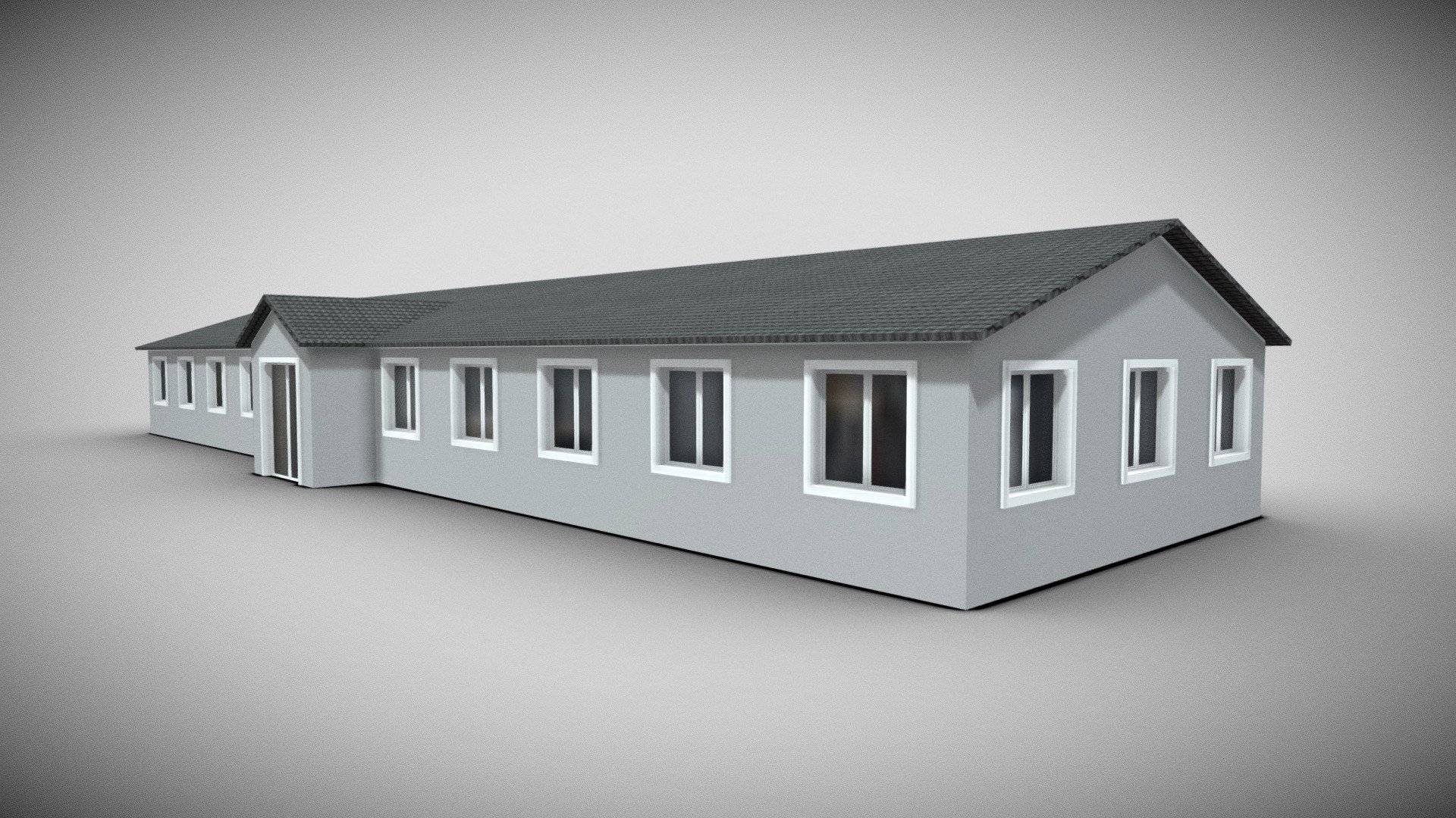 Modern Building 1 may be necessary for your projects 3d model
