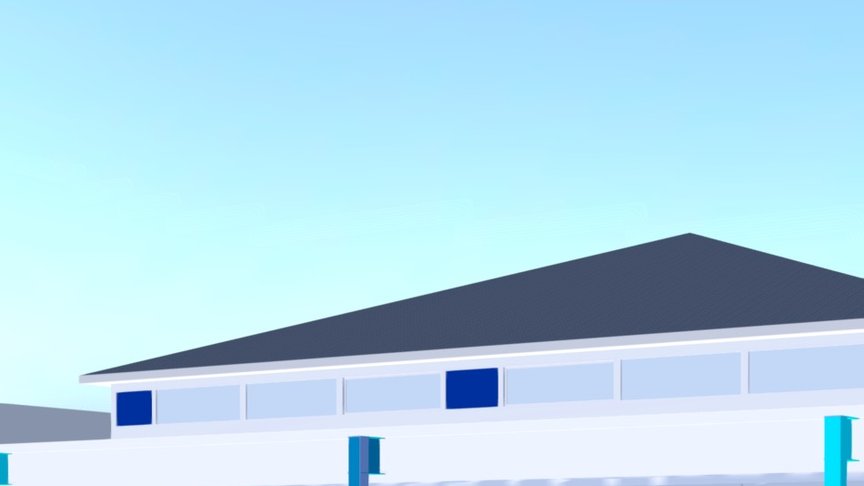 office plan à réalisé la maquette numérique 3D de l'école maternelle Albert Camus sur la commune de Chécy (45430) 3d model