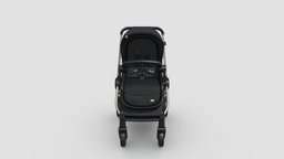Chicco Stroller baby, ar, stroller, blender-3d, modeling, 3d