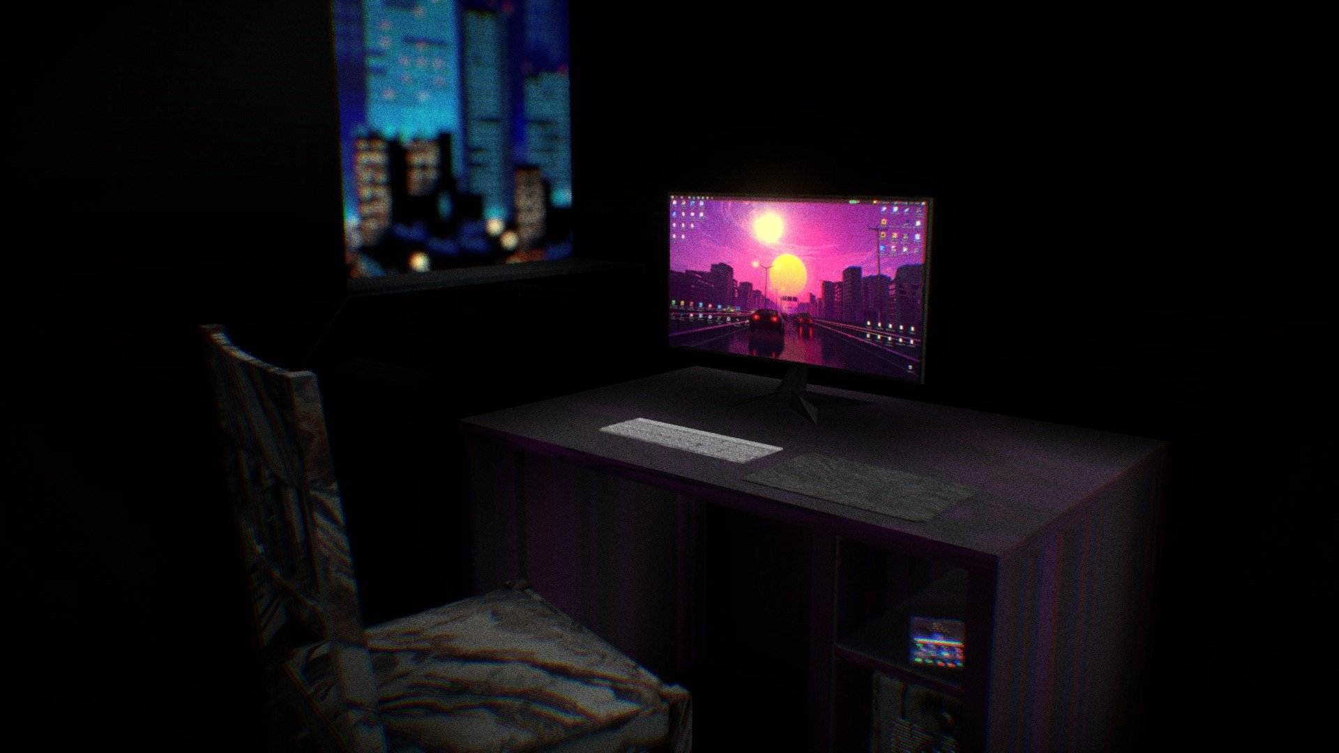 Game room - 3D model by Joker Boss (@jokerrr.boss) 3d model