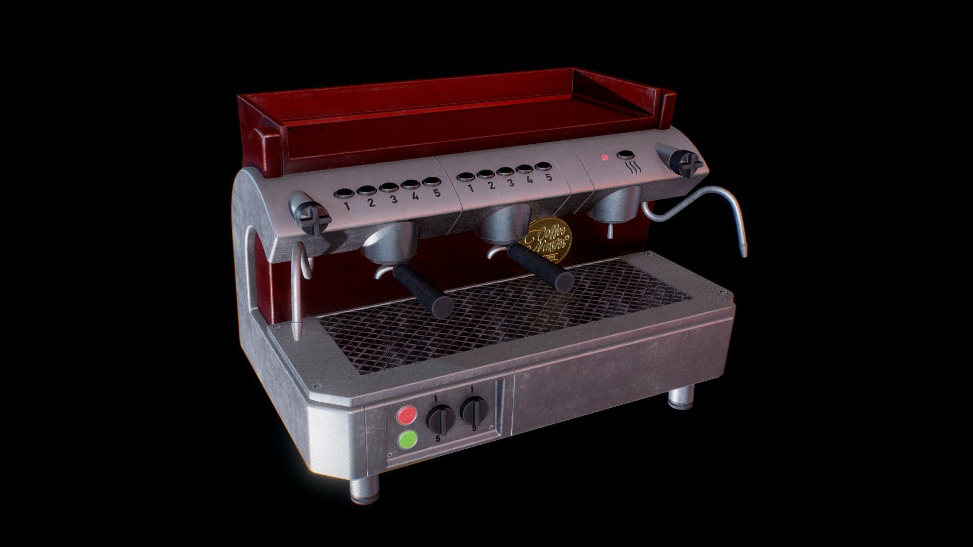 I want to create a Coffee Shop scene. This is one of my props. Tell me what you think 3d model