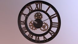 Gear Clock clock-gears-steampunk