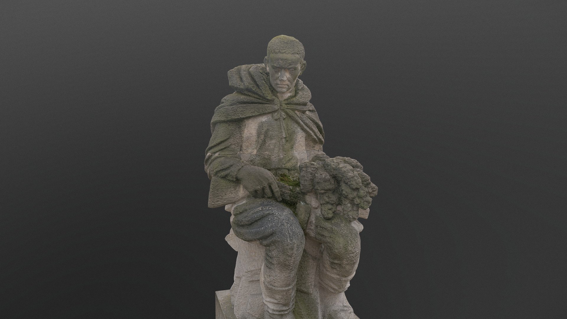 Red army soldier statue seated sitting with flowers and gun rifle in his hands, 1950s - 1970s public square art statue sculpture figure

Photogrammetry scan 120x36MP, 2x8K texture + HD Normals - Red army soldier statue - Buy Royalty Free 3D model by matousekfoto 3d model