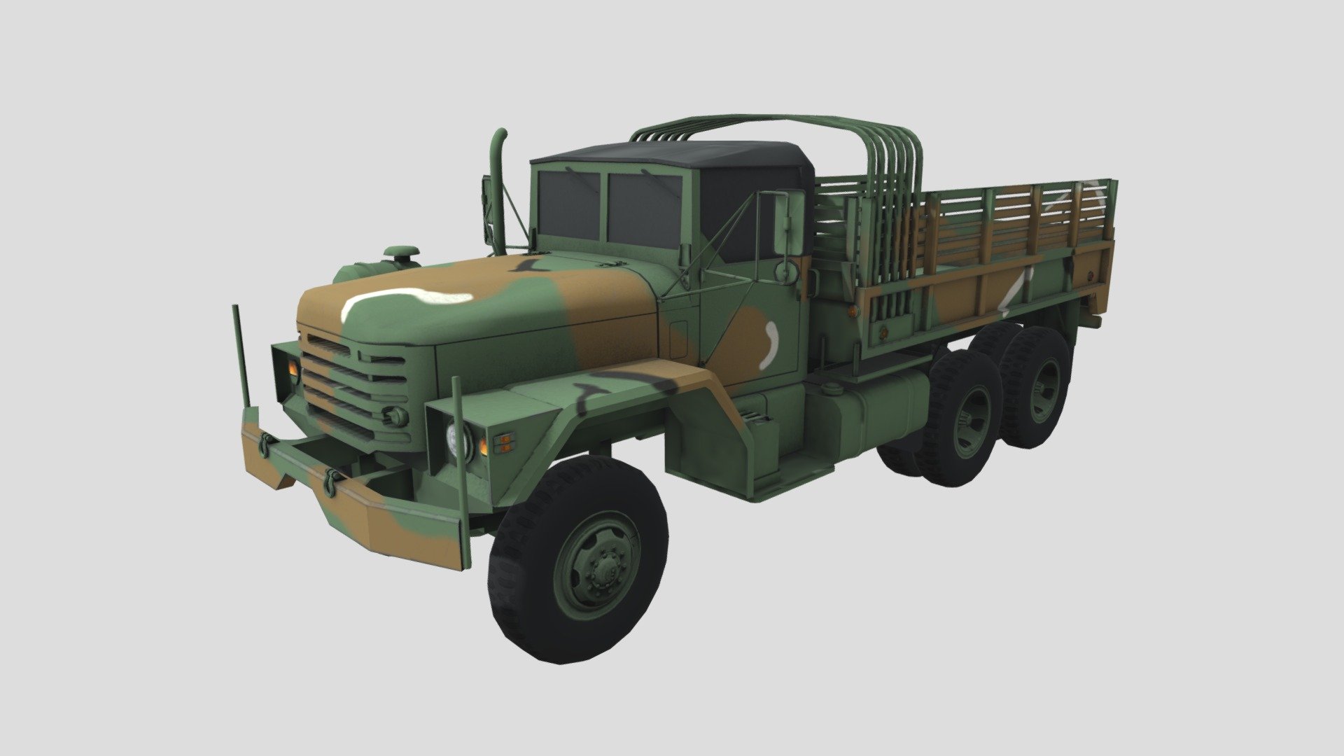 Kia K-711a1 (KM500) Utility Truck - K-711a1 - 3D model by Uniform008 3d model