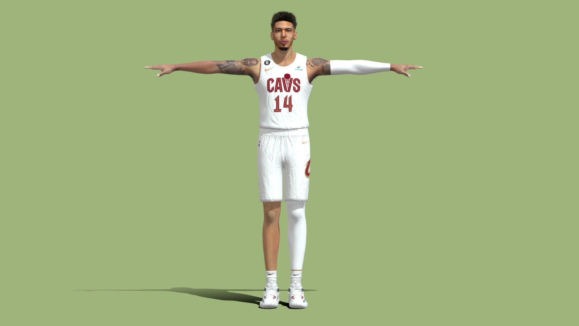 Youtube channel: https://www.youtube.com/@3dpassion3d/?sub_confirmation=1


For buy:

https://3dpassion.net/product/t-pose-rigged-danny-green-cavs-nba/

For contact:

** 3dpassion3d@gmail.com**

telegram: @passion3d
Model’s created by 3dsmax, export to FBX file. 

Very simple to import FBX file into C4D, Blender, Maya, Sketchup…

Format





3DSMax 2016 standard materials




Fbx




Obj




C4D r19




Blender 2.91




Maya 2018




Gltf 2.0




Glb 2.0


 - T-Pose Rigged Danny Green Cavs NBA - 3D model by 3dpassion.net 3d model