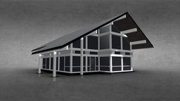 Wood Structure House 003