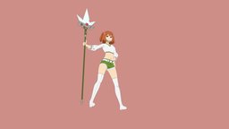 カンネ Cannae. Frieren: Beyond Journey’s End charecter, animegirl, girl, cartoon, anime, frieren