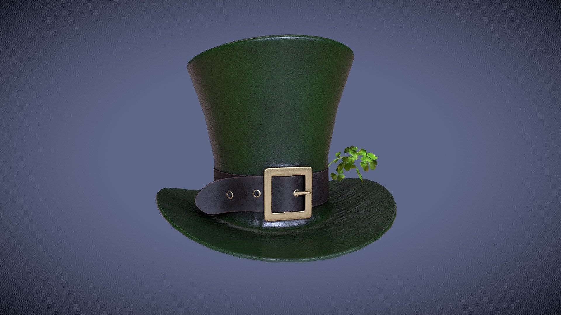 Low poly St. Patricks Day Leprechaun Hat with traditional Irish Shamrock.

The hat and the shamrock are two separate objects.

Texture maps for the hat 4096x4096

Texture maps for the shamrock 512x512 - St. Patricks Day Leprechaun Hat - Buy Royalty Free 3D model by Derek Flanagan (@derek_flanagan) 3d model