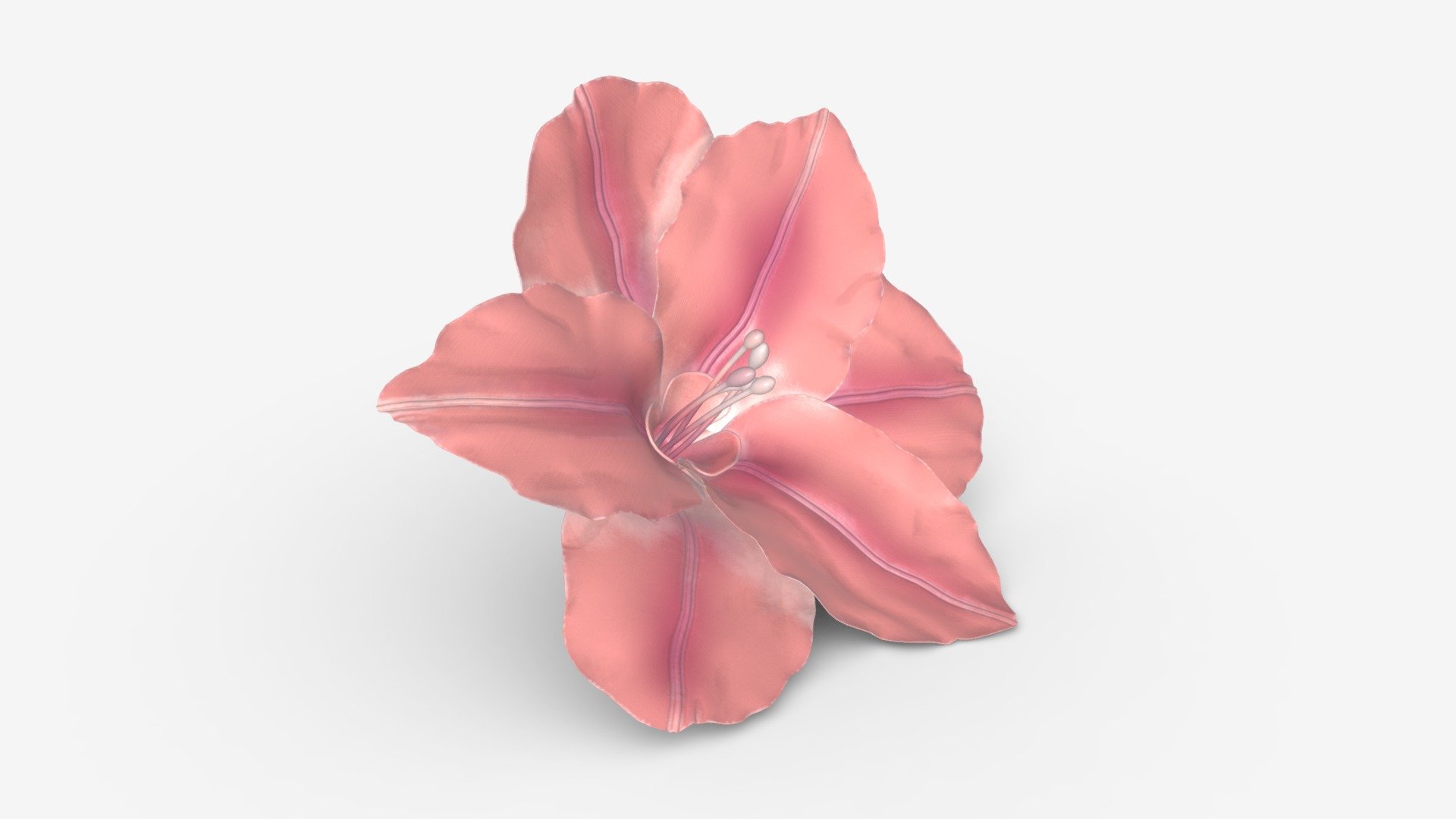 Lily artificial flower - Buy Royalty Free 3D model by HQ3DMOD (@AivisAstics) 3d model