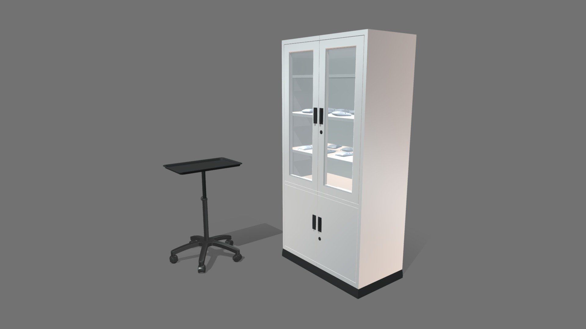 Low-poly VR / AR Medicine Models for Hospital or Clinic

More Medical Products: https://skfb.ly/oC9CM - Medicine Cabinet - Buy Royalty Free 3D model by Marc Wheeler (@mw3dart) 3d model