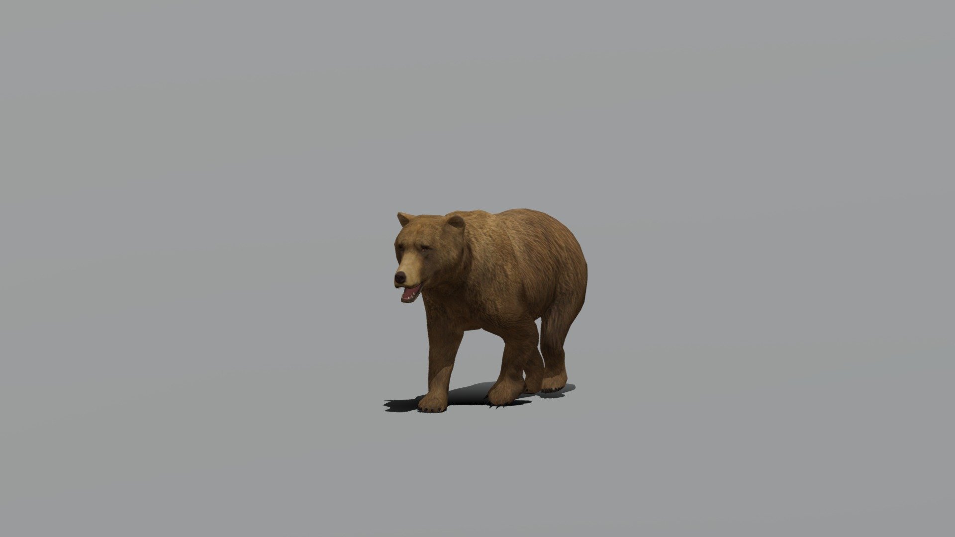 Glb model ,Bear 🐻 Walk Animation  covert from uasset.
and able to use with micro controller bvh rigged 4.26 ver C&gt;C by me free to use it😁 - Bear Walk Animation 🐻 - Download Free 3D model by Nyilonelycompany 3d model