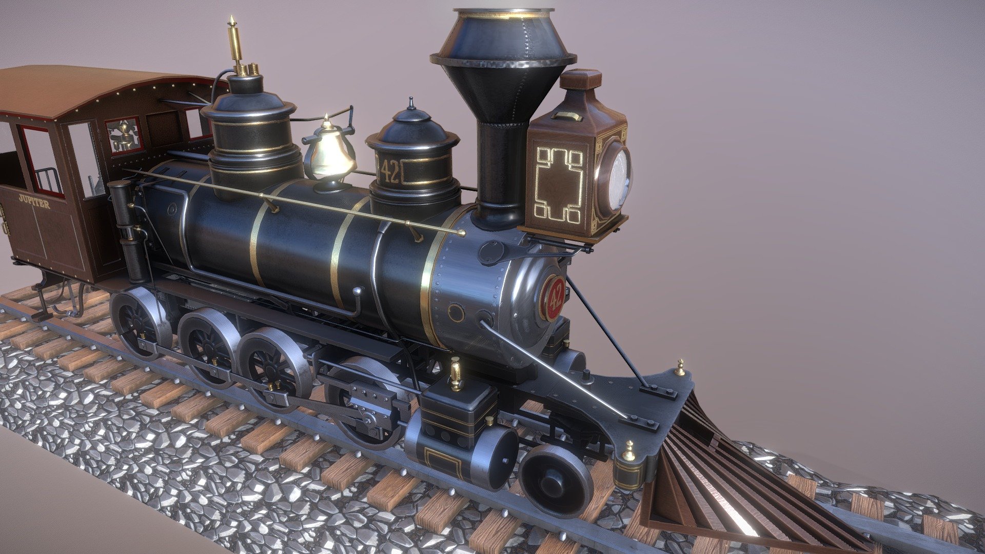 This is my personal work created using some referece of Steam engine , Full textured low poly model with clean topology. model and texture created using Blender and Substance Painter - Steam Engine - 3D model by Rajadurai Artz (@RajaduraiArtz) 3d model