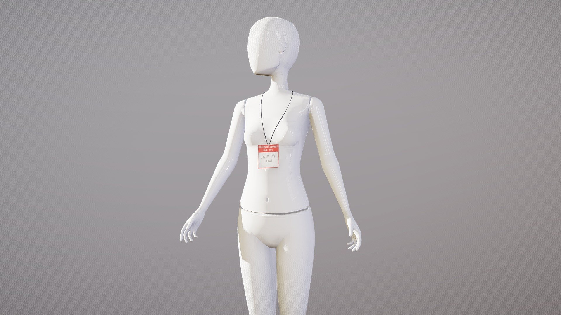 Mannequin - Buy Royalty Free 3D model by Jan Bláha (@swifterik) 3d model