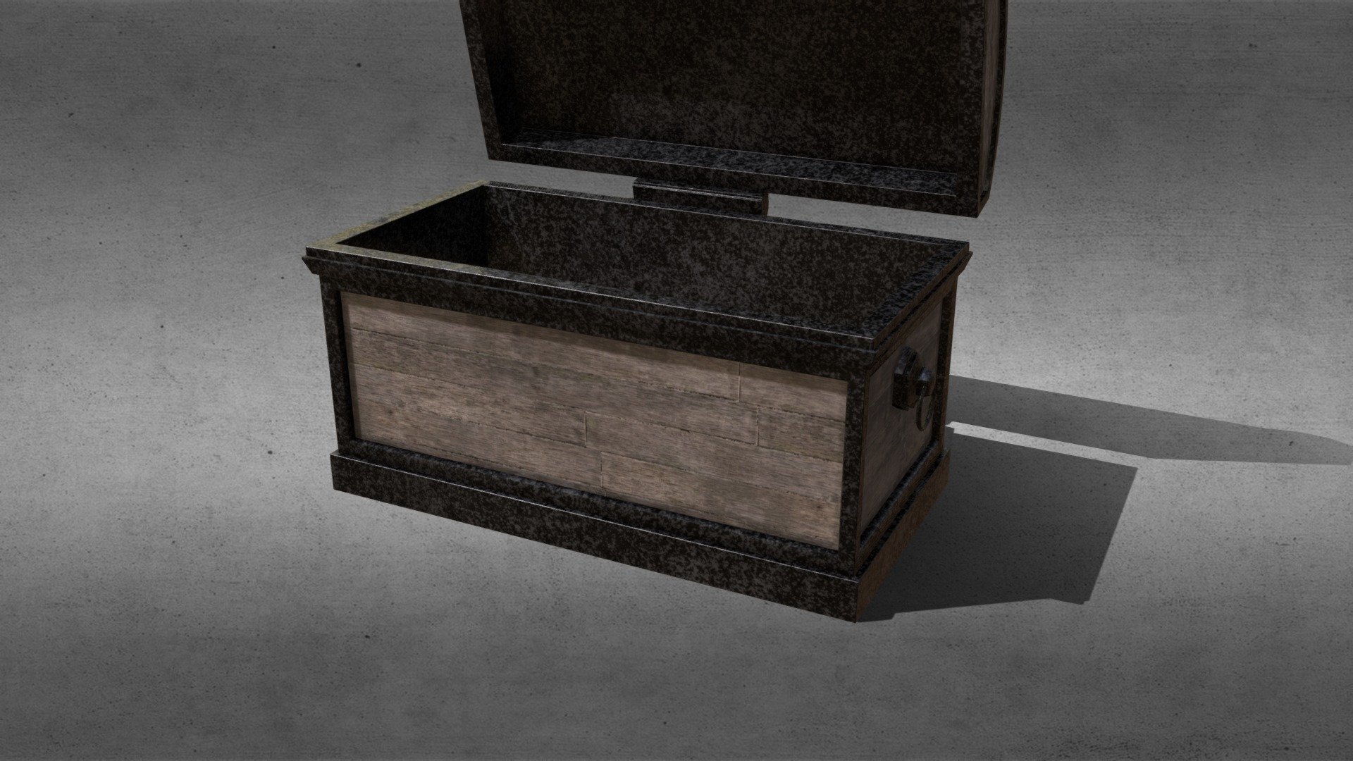 a vintage chest for a treasure with an opening animation.

Textures are baked to an atlas with 2048x2048 - treasure chest - Buy Royalty Free 3D model by Samuel Francis Johnson (Oneironauticus) (@oneironauticus) 3d model