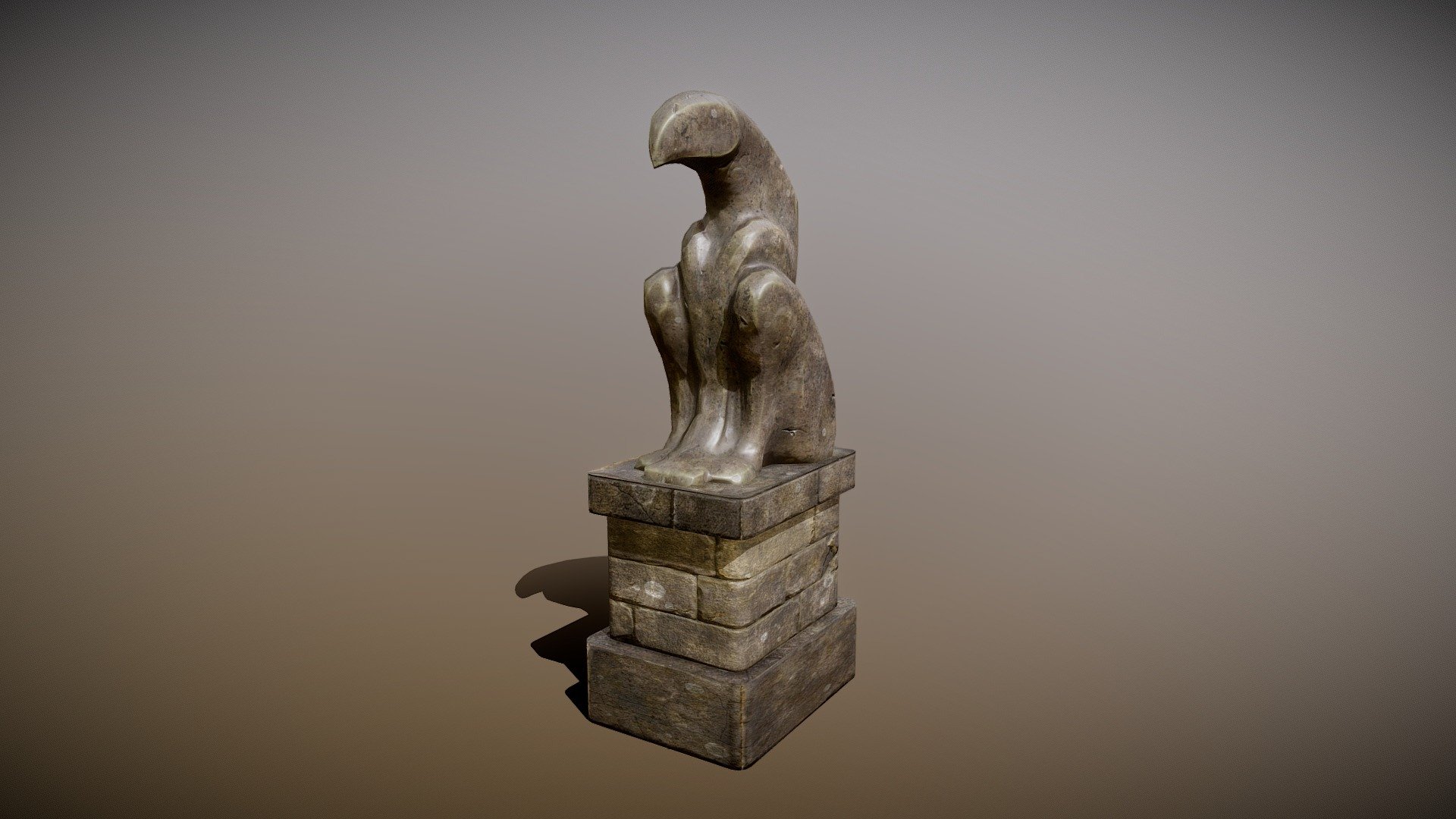 gameready statue - Statue - 3D model by DJMaesen (@bumstrum) 3d model
