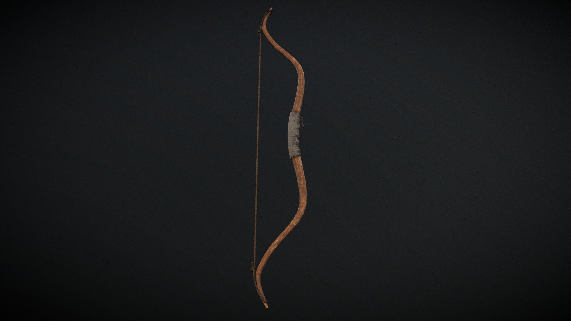 Wooden Bow arrows coming soon. This bow had gone through hunts, excavations and a passionate guy has held it. Wait that guy is your Main Character? That is interesting 3d model