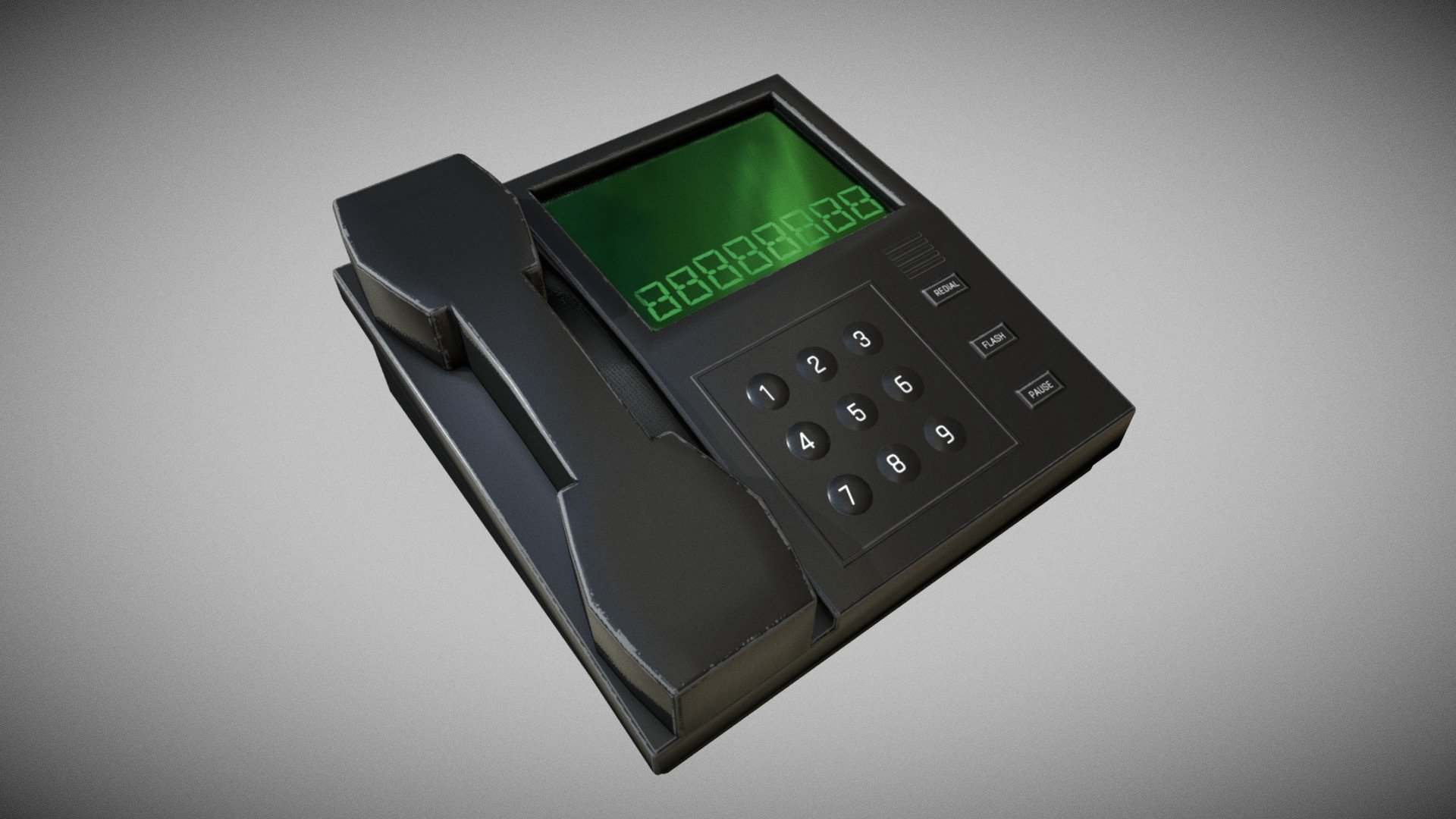 **Phone - Low Poly Model **

-Low Poly Phone is Modeled in Blender version 2.79b. 

-Render Engine used: **Blender Cycles version 2.79b **

-For texturing Substance Painter is used. 

-Low Poly model can be use in various scene setups. 

-2K Material Textures included. 

- .Blend, .Fbx and .Obj/.Mtl files included. 

-As per Blender statistics the Phone - Low Poly have (Verts:624 Faces:563 Tris:1112) - Phone - Low Poly - 3D model by CG Buzz (@Tapan_S) 3d model