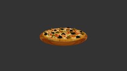 Third_lemon_mix_pizza photoscanning, 3dmodel