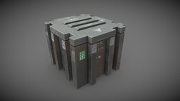 Military Box crate crate, army, gameprop, box, unrealengine, weaponcrate, lootbox, military-equipment, military-gear, substancepainter, substance, military, armycrate