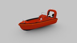 Fast Rescue Boat watercraft, speedboat, rescue-vehicle, ship, sea, boat, fast-boat, rescue-boat