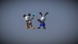 Epic Mickey models test 