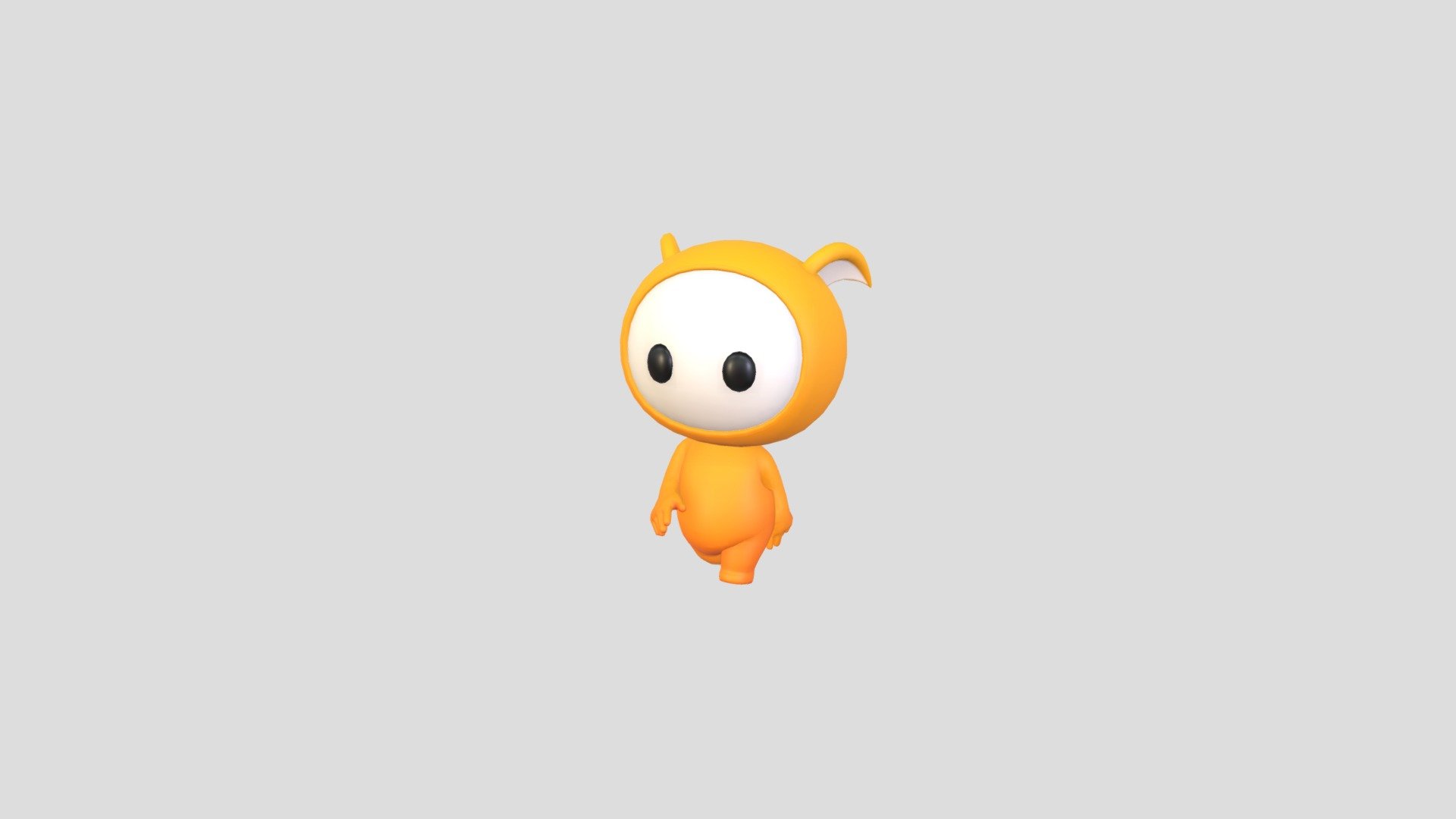 Rigged Yellow Mascot Character 3d model.      
    


File Format      
 
- 3ds max 2024  
 
- FBX  
 
- OBJ  
    


Clean topology    

Rig with CAT in 3ds Max                          

Bone and Weight skin are in fbx file       

No Facial Rig    

No Animation    

Non-overlapping unwrapped UVs        
 


PNG texture               

2048x2048                


- Base Color                        

- Roughness                         



3,840 polygons                          

3,703 vertexs                          
 - Character252 Rigged Mascot - Buy Royalty Free 3D model by BaluCG 3d model