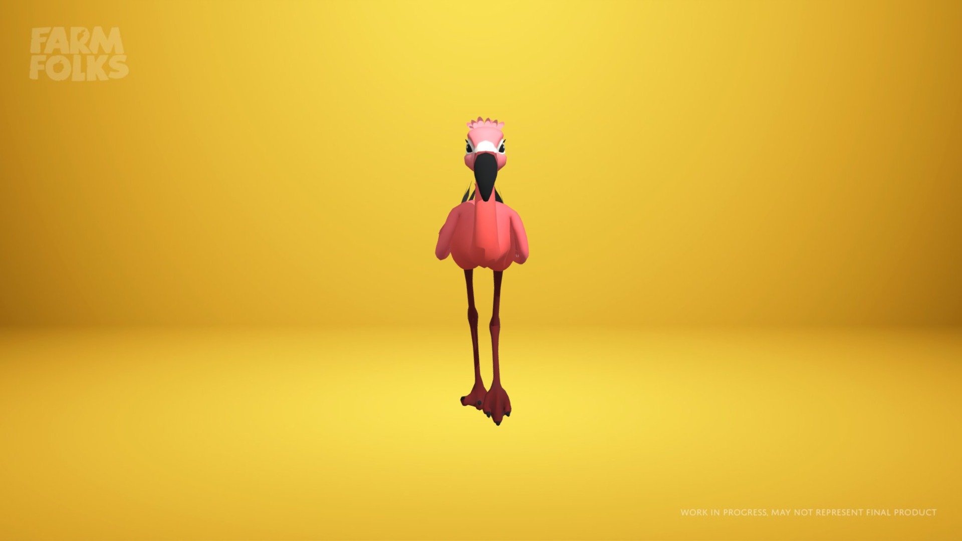 This is the jogging animation for flamingos [Farm Folks] 

About Farm Folks

Farm Folks is a third-person life simulator sandbox multiplayer game with an open-world experience that seamlessly merges resource management and automation into a farm building with extensive customization. Play alone or with friends and build your ultimate farm factory with almost no limits.

Launching soon on Kickstarter: https://www.kickstarter.com/projects/crytivogames/farm-folks-0
Join Farm Folks Discussion on Discord: https://discord.gg/farmfolks
Follow our Updates closer at: https://x.com/farmfolksgame
Sign-up to our Email Updates: https://farmfolksgame.com/ - Flamingo Jogging Animation [Farm Folks] - 3D model by Crytivo 3d model
