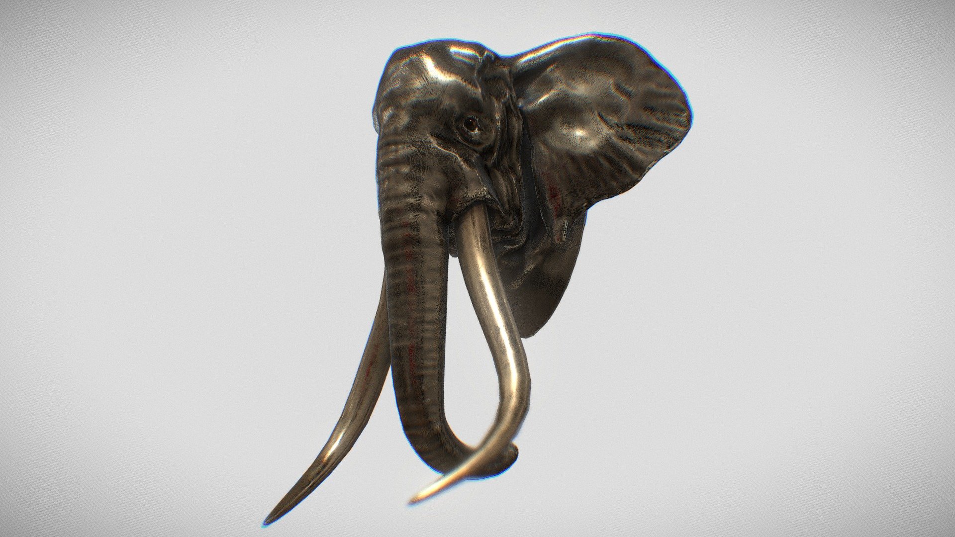 I made this model during sculpt january 2022.

This is a roughly version of a model sculpted in nomad and zbrush.

see more of my work on my website and instagram:

https://www.tomjohnsonart.co.uk/

https://www.instagram.com/tomjohnsonart/ - OLD TRUNK ELEPHANT texture test - 3D model by Tom Johnson (@Brigyon) 3d model