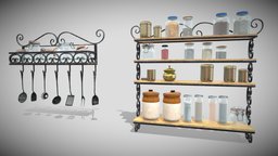 Kitchen Appliances jar, kitchen, iron