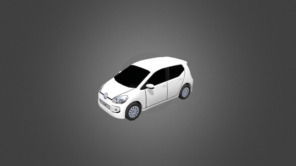 Volkswagen up! model i made, meant as a mod for cities skylines.
made in blender, textured in photoshop.

i like the volkswagen up a lot. it is small, but practical. and it has a nice design 3d model