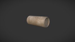 Dirty concrete pipe well, pipe, concrete, dirty, precast, substancepainter, substance, industrial