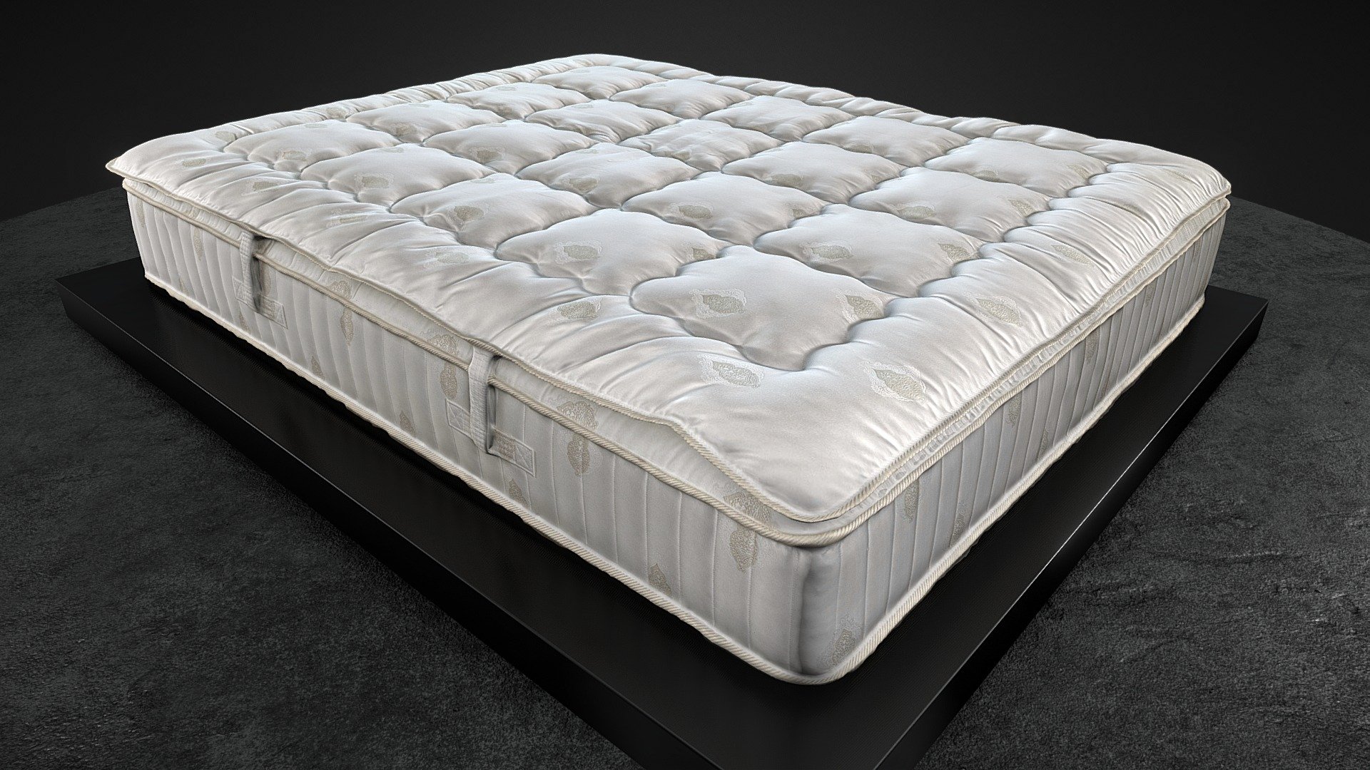 Royal comfort mattress - Royal comfort mattress - 3D model by zwiazek 3d model