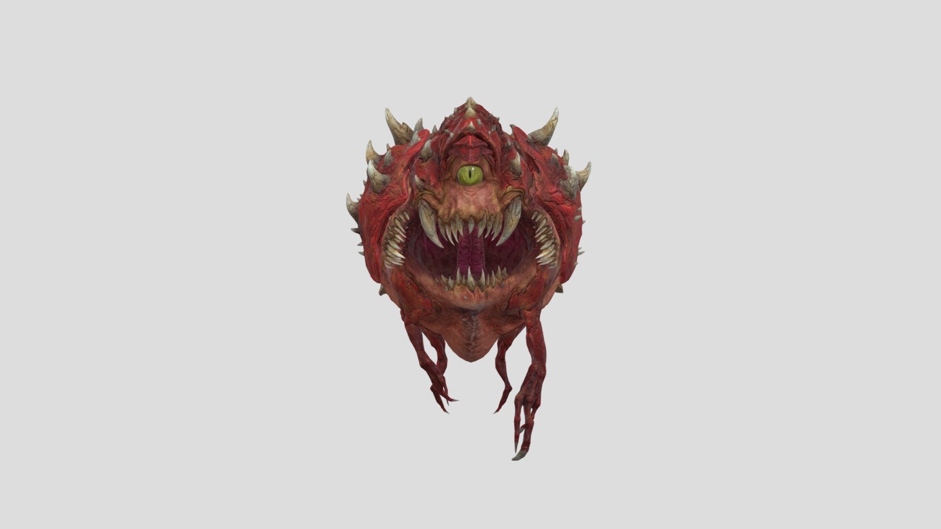 Cacodemon - Download Free 3D model by irons3th 3d model